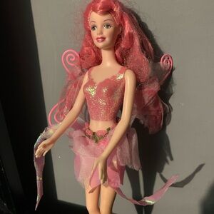 Barbie Fairytopia Sparkle Fairy Doll Mattel Pink 2003 #B5734